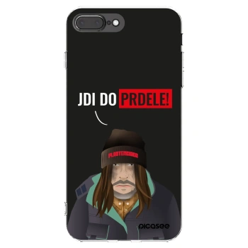 Picasee silikonski prozorni ovitek za Apple iPhone 8 Plus - Bezďák