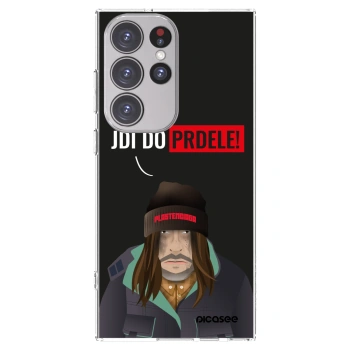 Picasee silikonski prozorni ovitek za Samsung Galaxy S23 Ultra 5G - Bezďák