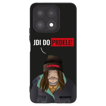 Picasee silikonski črni ovitek za Honor X8a - Bezďák