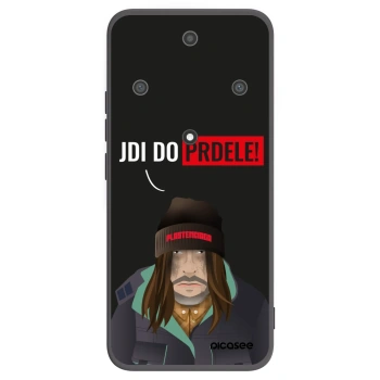 Picasee silikonski črni ovitek za Honor Magic5 Lite 5G - Bezďák