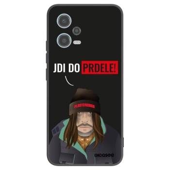 Picasee silikonski črni ovitek za Xiaomi Redmi Note 12 5G - Bezďák