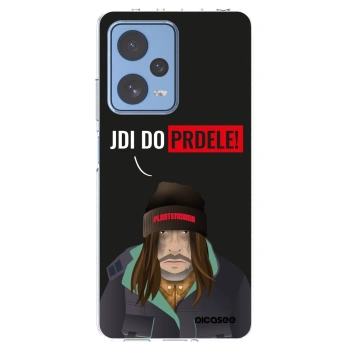 Picasee silikonski prozorni ovitek za Xiaomi Redmi Note 12 Pro 5G - Bezďák