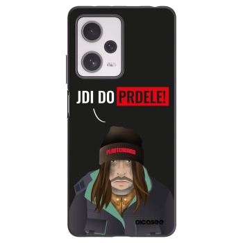 Picasee silikonski črni ovitek za Xiaomi Redmi Note 12 Pro+ 5G - Bezďák
