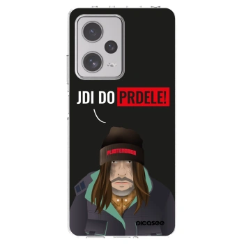 Picasee silikonski prozorni ovitek za Xiaomi Redmi Note 12 Pro+ 5G - Bezďák