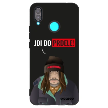 Picasee silikonski črni ovitek za Huawei Nova 3 - Bezďák