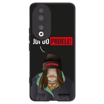 Picasee silikonski črni ovitek za Honor 90 5G - Bezďák