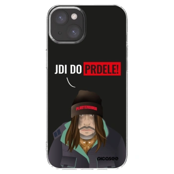 Picasee silikonski prozorni ovitek za Apple iPhone 15 Plus - Bezďák