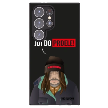 Picasee silikonski črni ovitek za Samsung Galaxy S24 Ultra S928B 5G - Bezďák