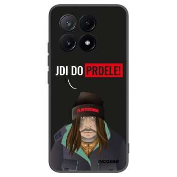 Picasee silikonski črni ovitek za Xiaomi Poco X6 Pro - Bezďák