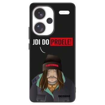 Picasee silikonski črni ovitek za Xiaomi Redmi Note 13 Pro+ 5G - Bezďák