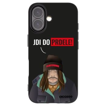Picasee silikonski črni ovitek za Apple iPhone 16 - Bezďák