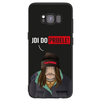 Picasee silikonski črni ovitek za Samsung Galaxy S8 G950F - Bezďák