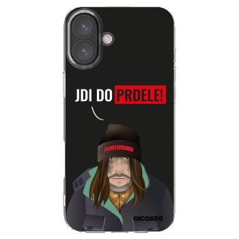 Picasee silikonski prozorni ovitek za Apple iPhone 16 Plus - Bezďák