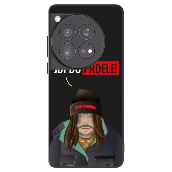 Picasee silikonski črni ovitek za OnePlus 12 5G - Bezďák