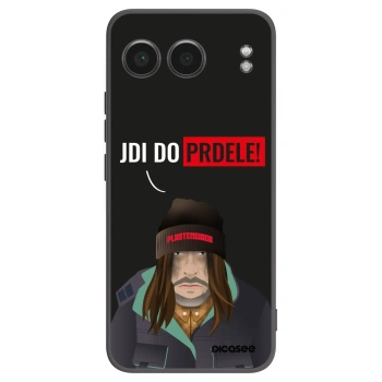 Picasee silikonski črni ovitek za OnePlus Nord 4 - Bezďák