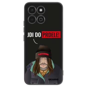 Picasee silikonski črni ovitek za Honor 200 Smart 5G - Bezďák