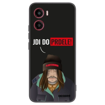 Picasee silikonski črni ovitek za Motorola Moto G05 - Bezďák