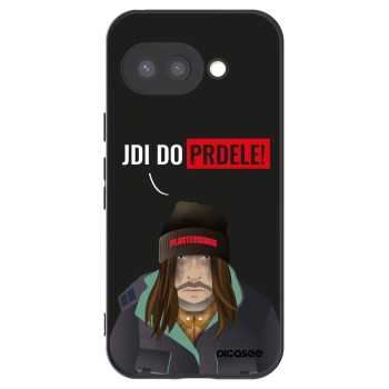 Picasee silikonski črni ovitek za Google Pixel 9a - Bezďák