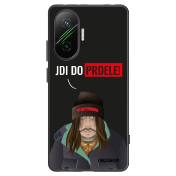 Picasee silikonski črni ovitek za Xiaomi Poco F7 Pro 5G - Bezďák