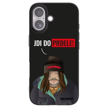 Picasee silikonski črni ovitek za Apple iPhone 17 - Bezďák