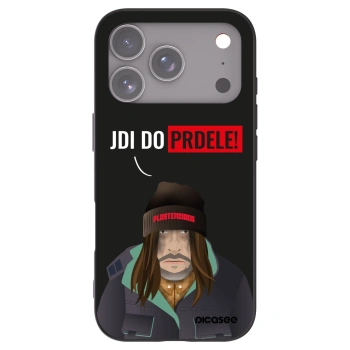 Picasee silikonski črni ovitek za Apple iPhone 17 Pro - Bezďák