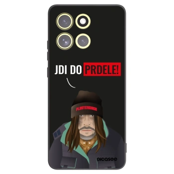 Picasee silikonski črni ovitek za Motorola Moto G86 Power 5G - Bezďák
