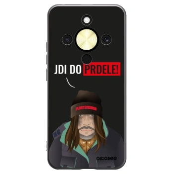 Picasee silikonski črni ovitek za Honor Magic8 Lite 5G - Bezďák
