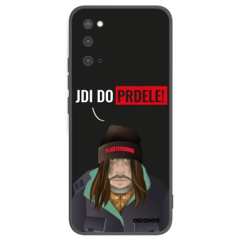 Picasee silikonski črni ovitek za Samsung Galaxy S20 G980F - Bezďák