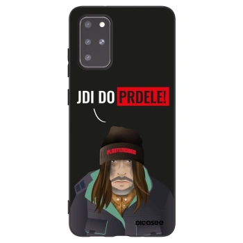 Picasee silikonski črni ovitek za Samsung Galaxy S20+ G985F - Bezďák