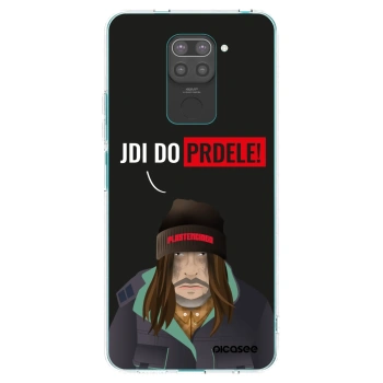 Picasee silikonski črni ovitek za Xiaomi Redmi Note 9 - Bezďák