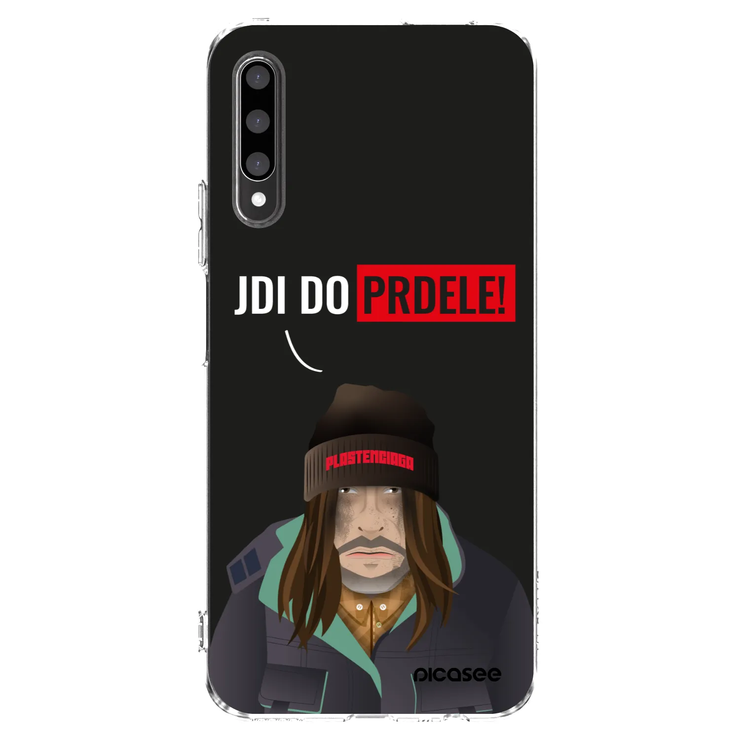 Picasee silikonski prozorni ovitek za Honor 9X Pro - Bezďák