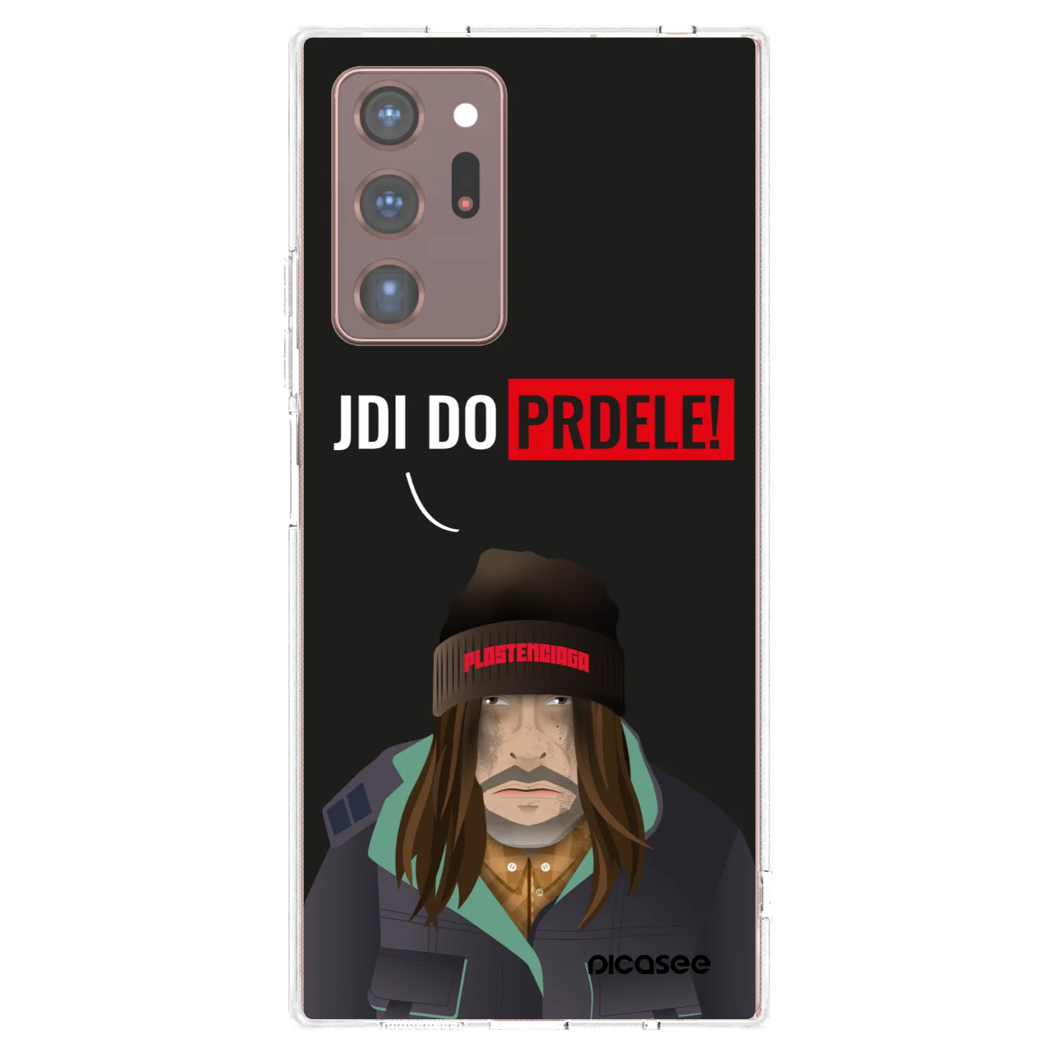 Picasee silikonski prozorni ovitek za Samsung Galaxy Note 20 Ultra - Bezďák