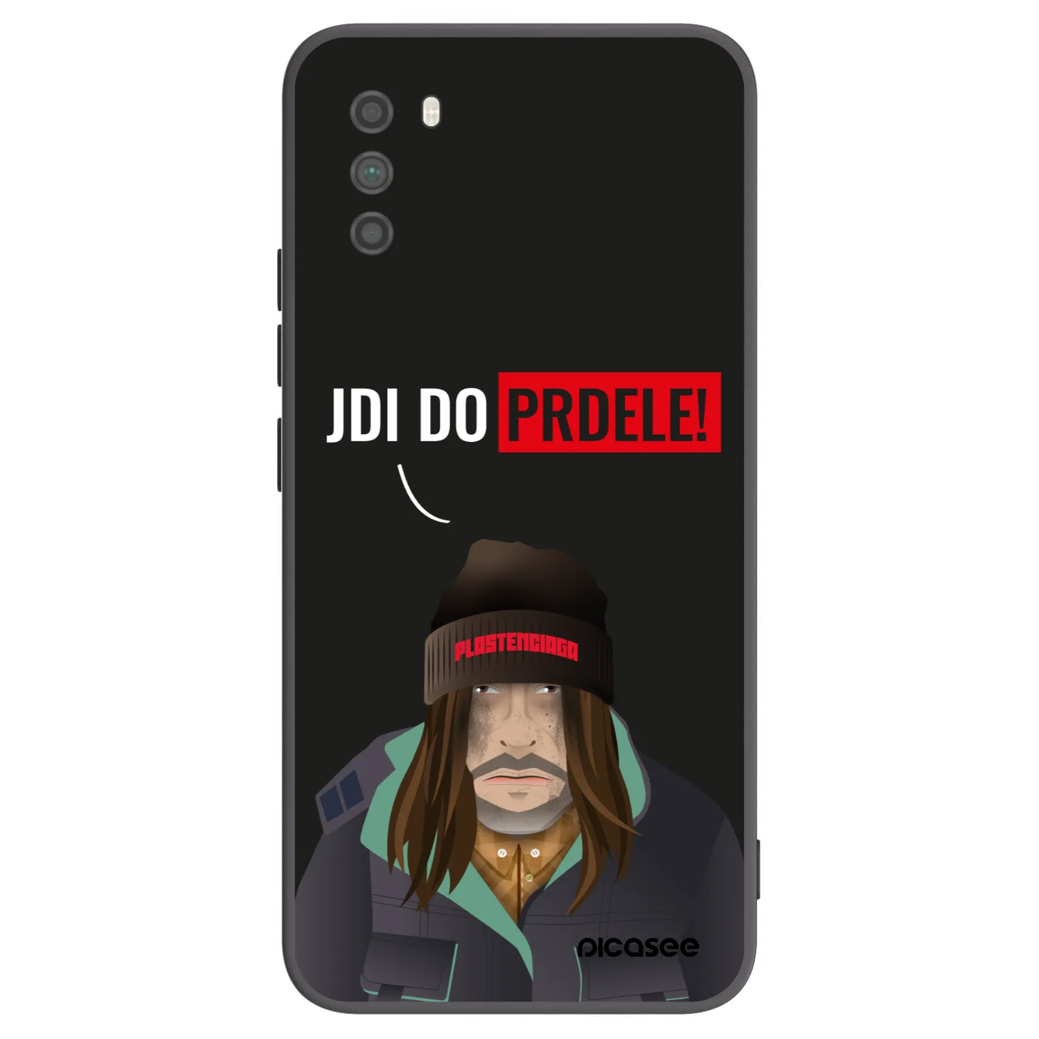 Picasee silikonski črni ovitek za Xiaomi Poco M3 - Bezďák
