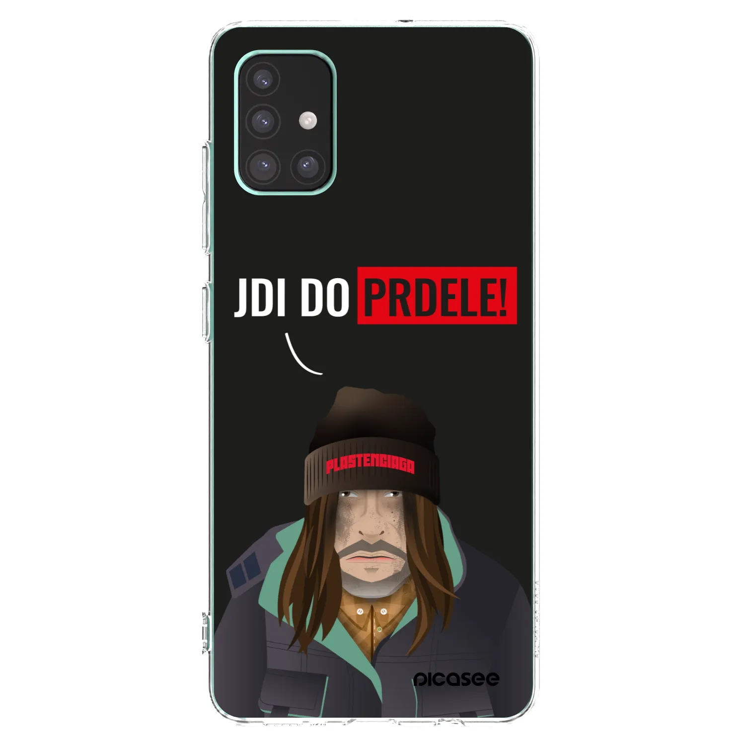 Picasee silikonski prozorni ovitek za Samsung Galaxy M51 M515F - Bezďák