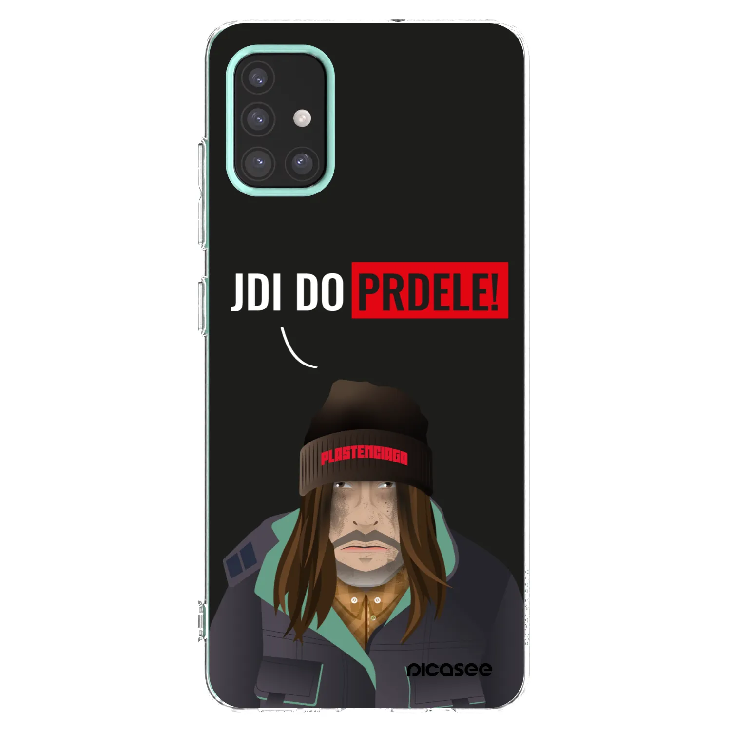 Picasee silikonski prozorni ovitek za Samsung Galaxy M31s - Bezďák