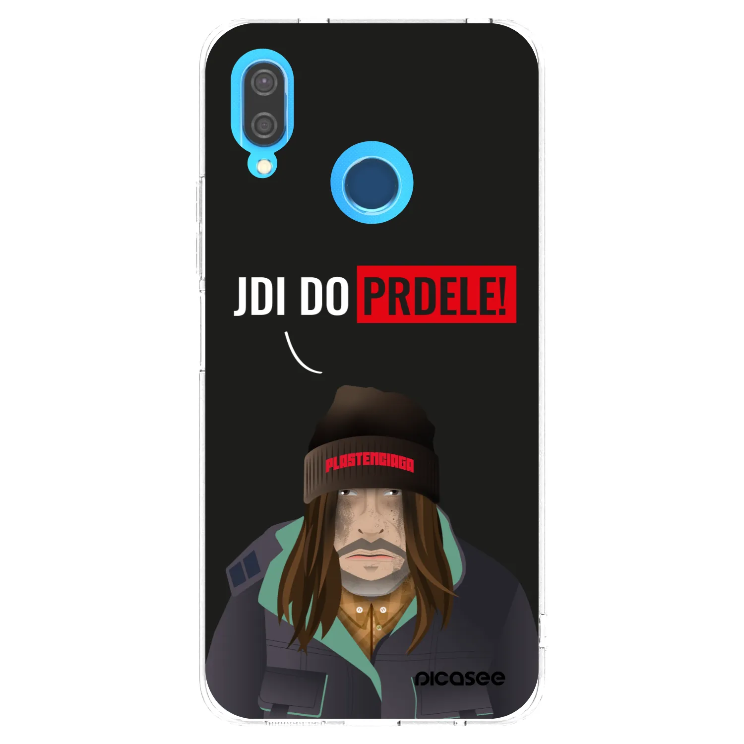 Picasee silikonski prozorni ovitek za Huawei P20 Lite - Bezďák