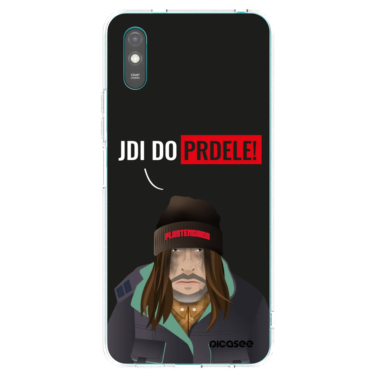Picasee silikonski prozorni ovitek za Xiaomi Redmi 9AT - Bezďák