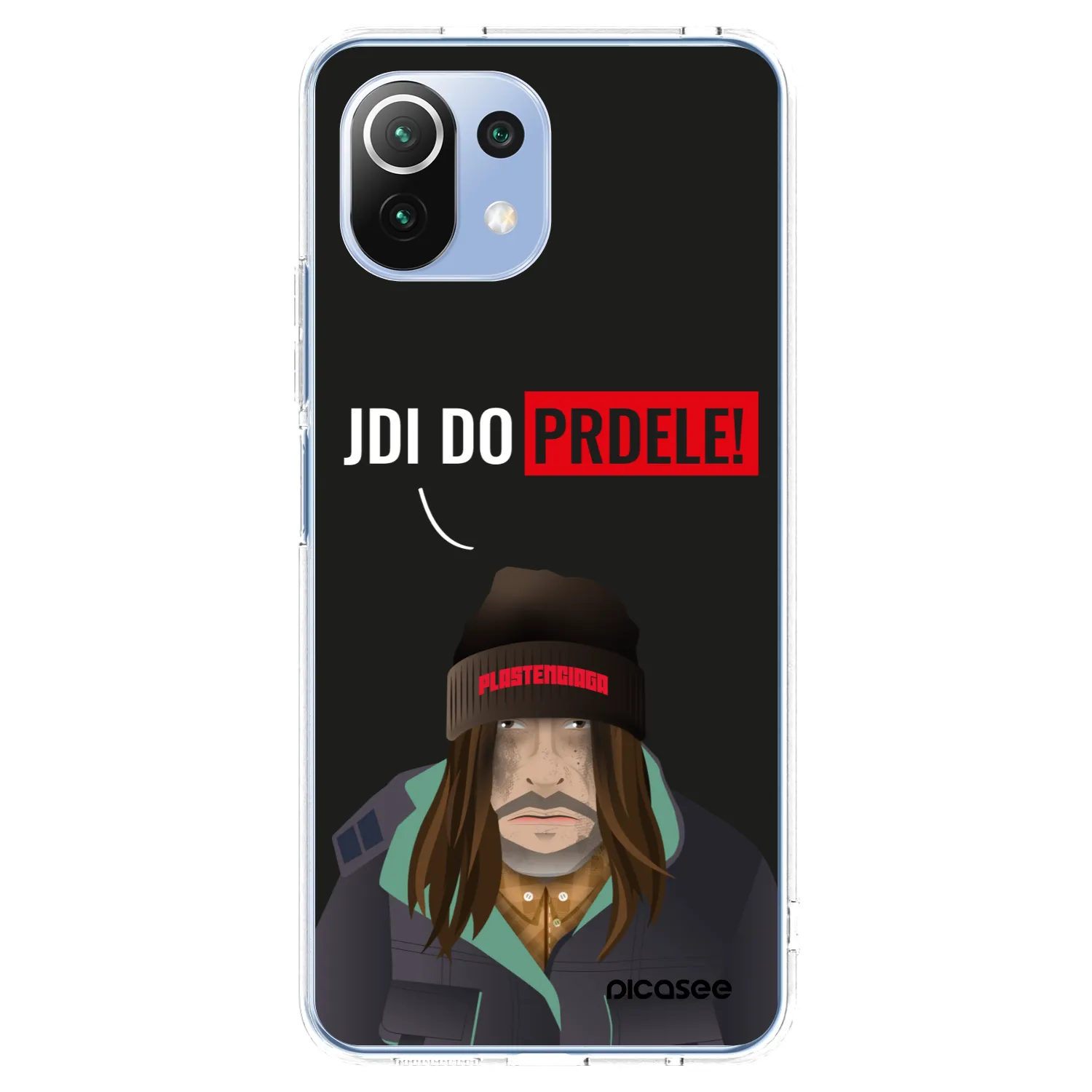 Picasee silikonski prozorni ovitek za Xiaomi Mi 11 Lite - Bezďák