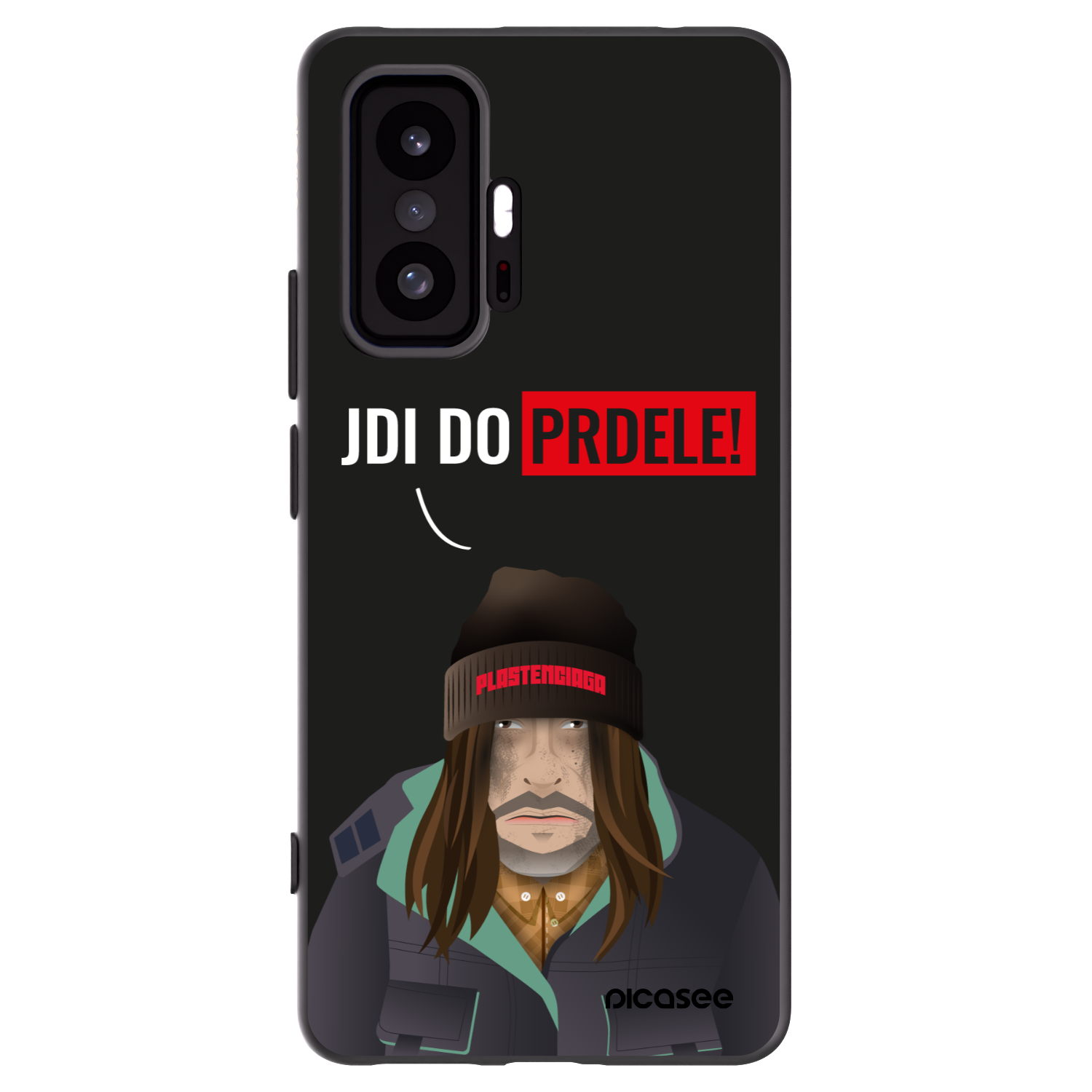 Picasee silikonski črni ovitek za Xiaomi 11T Pro - Bezďák