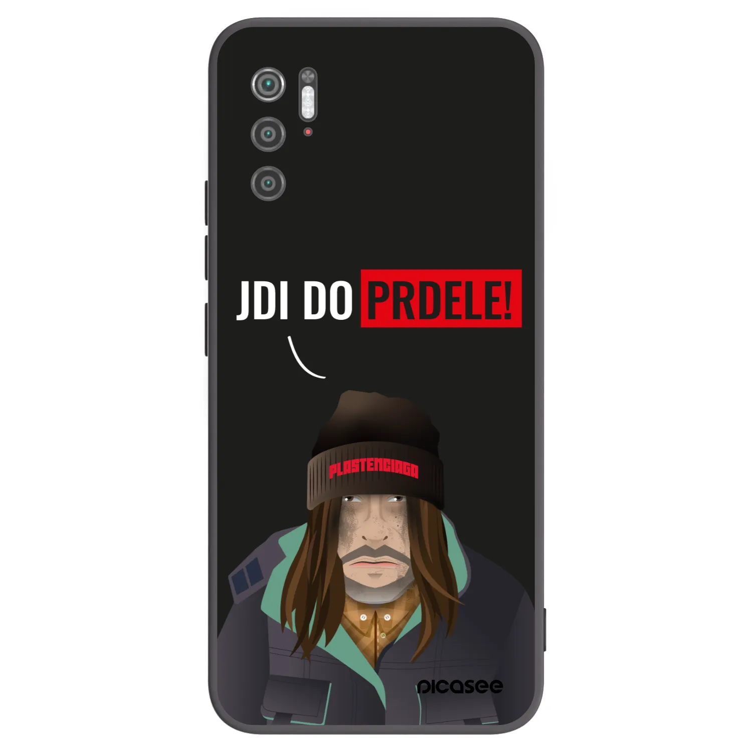 Picasee silikonski črni ovitek za Xiaomi Poco M3 Pro 5G - Bezďák