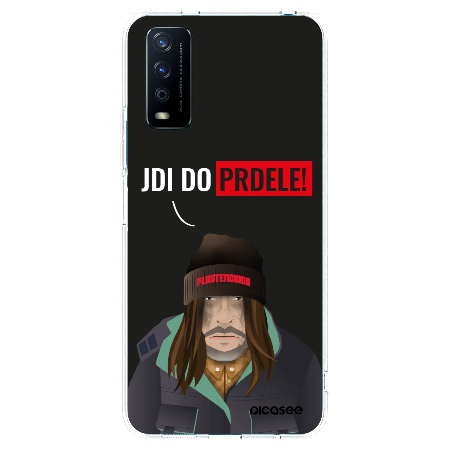 Picasee silikonski prozorni ovitek za Vivo Y11s - Bezďák