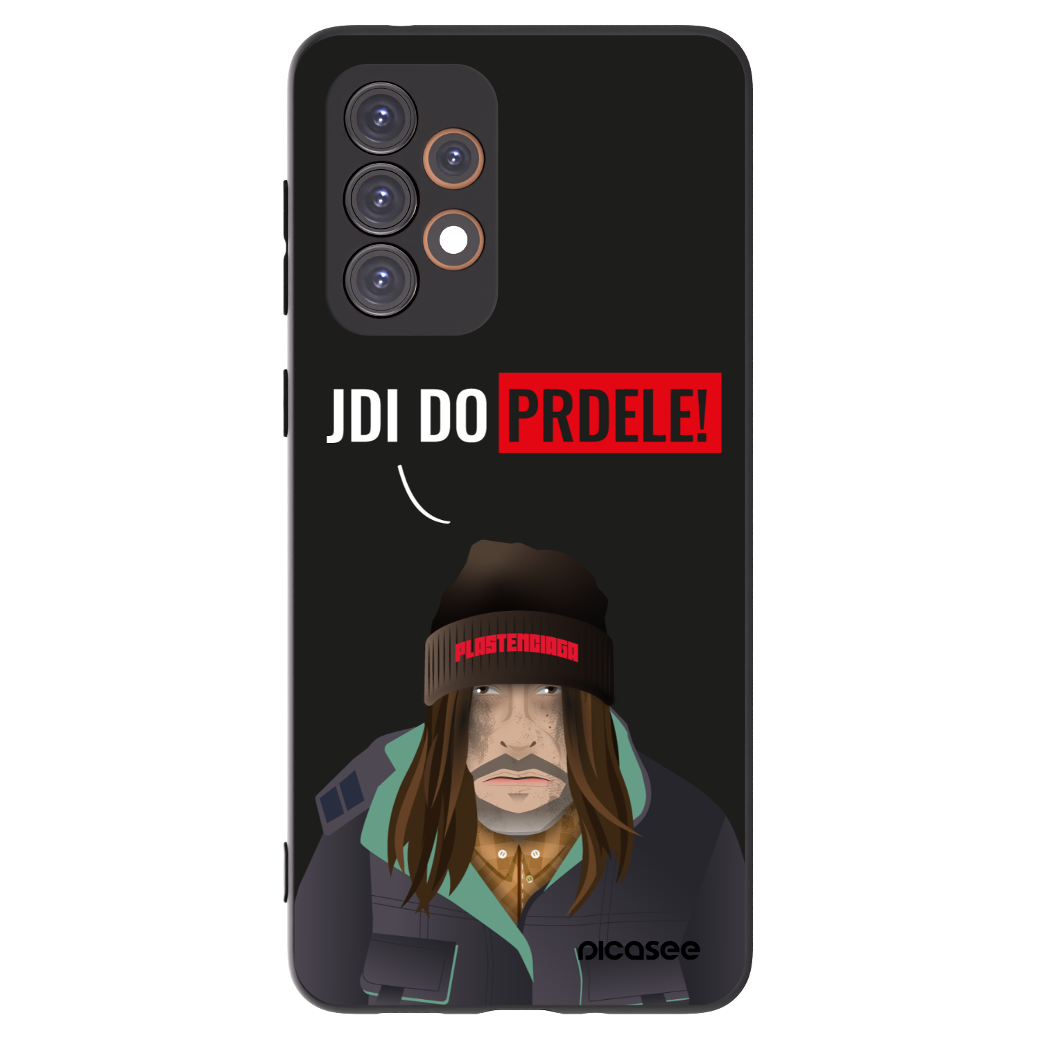 Picasee silikonski črni ovitek za Samsung Galaxy A33 5G A336 - Bezďák