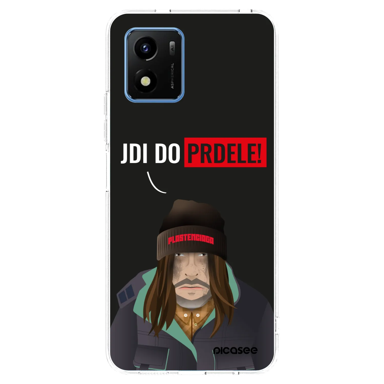 Picasee silikonski prozorni ovitek za Vivo Y01 - Bezďák