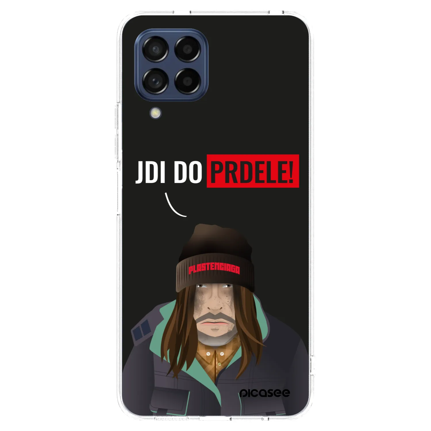 Picasee silikonski prozorni ovitek za Samsung Galaxy M53 5G - Bezďák