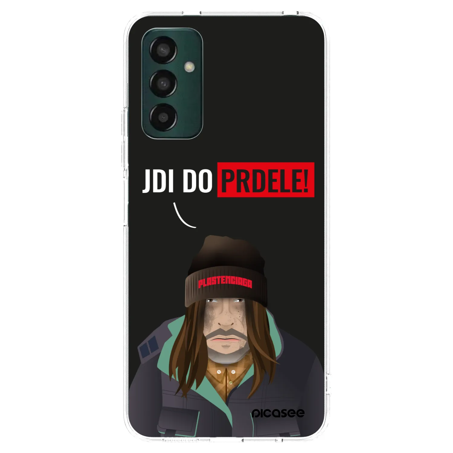 Picasee silikonski prozorni ovitek za Samsung Galaxy M13 M135F - Bezďák