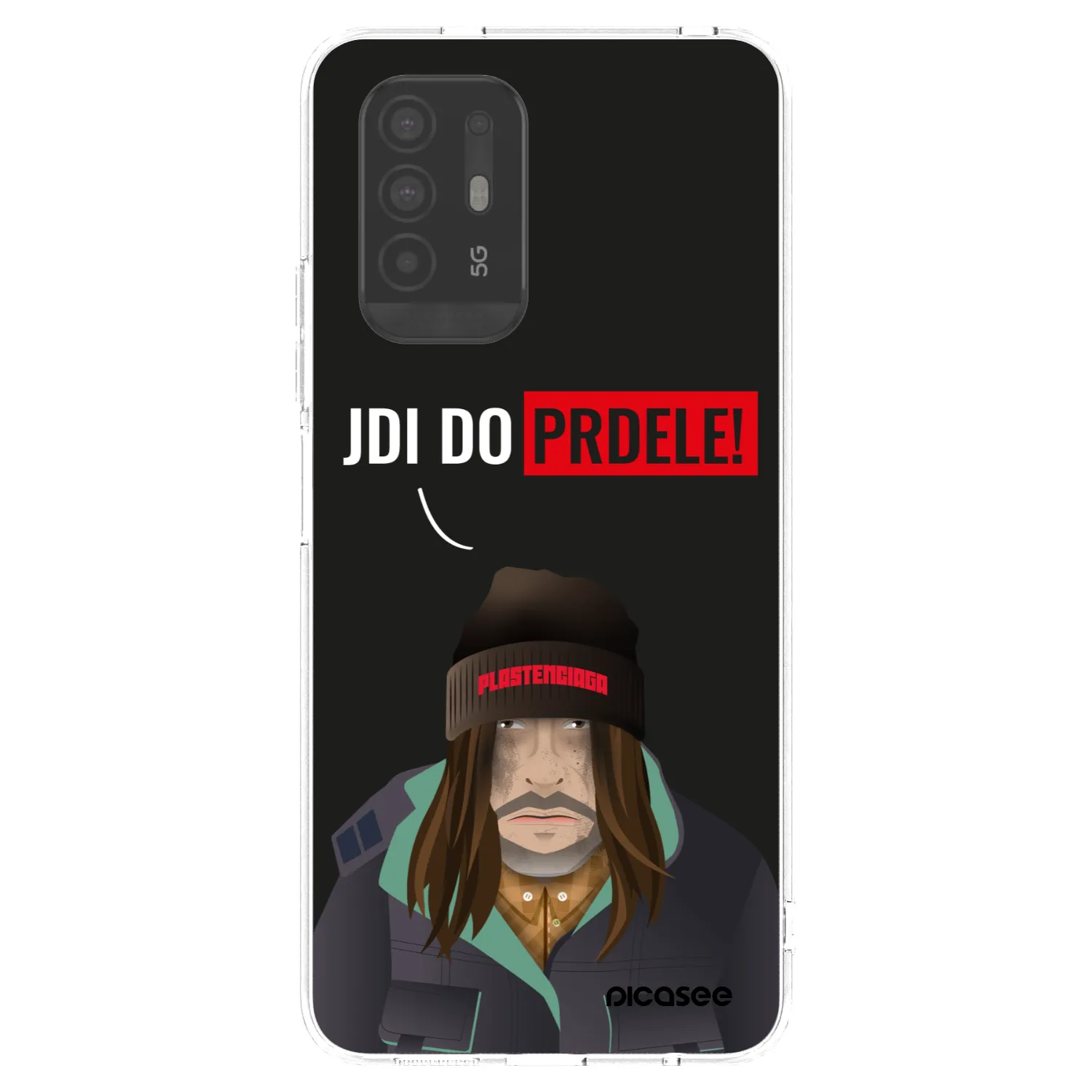 Picasee silikonski prozorni ovitek za OPPO A94 5G - Bezďák