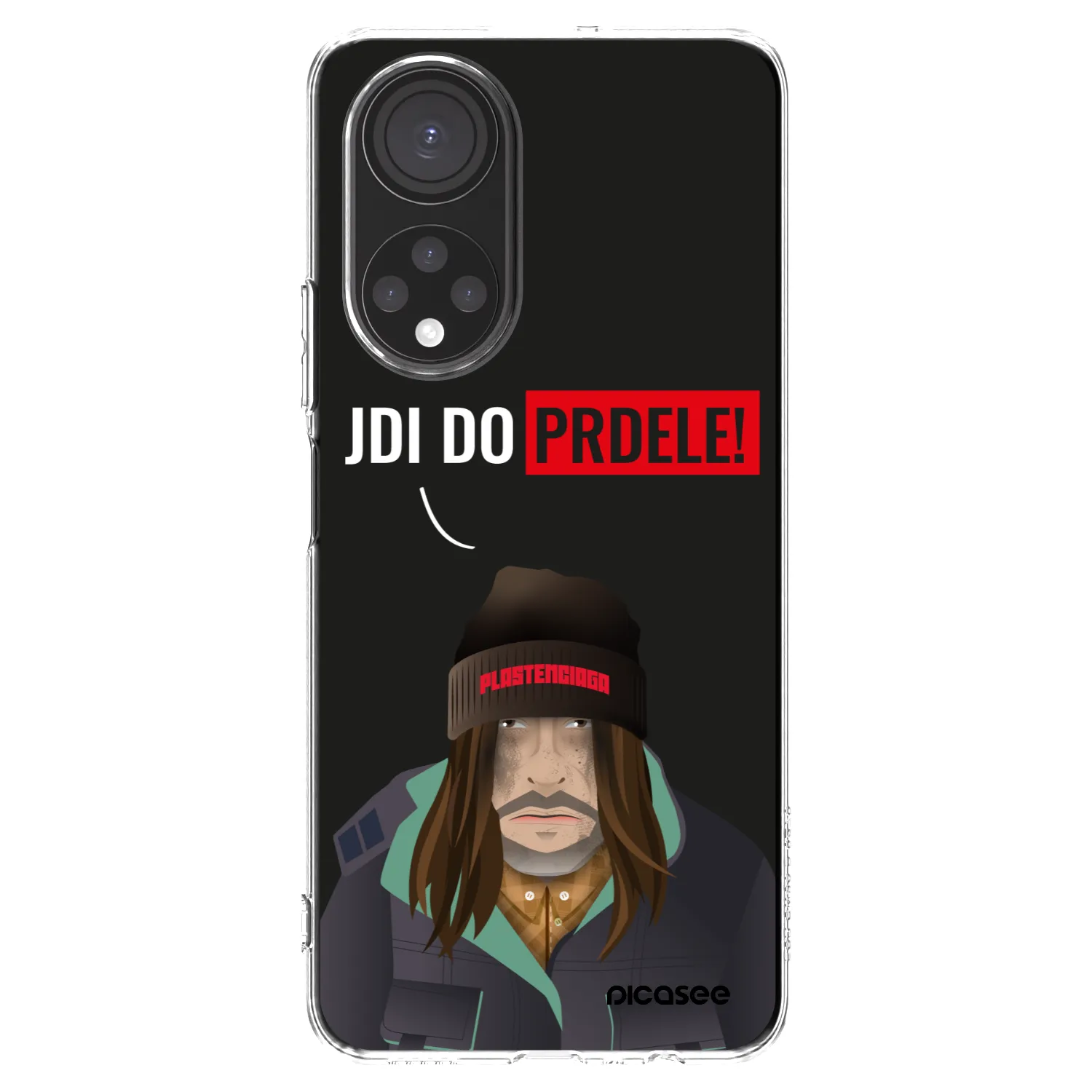 Picasee silikonski prozorni ovitek za Honor X7 - Bezďák