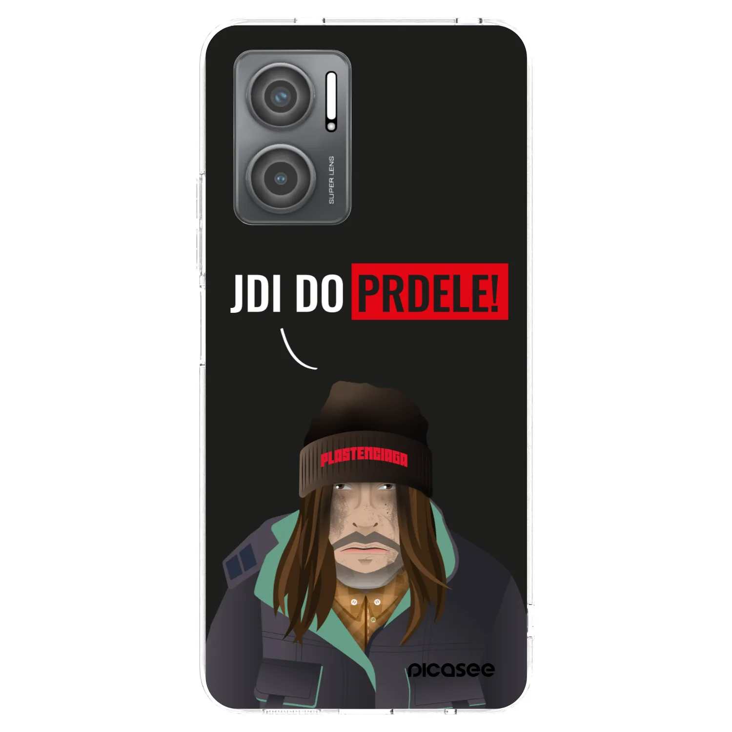 Picasee silikonski prozorni ovitek za Xiaomi Redmi 10 5G - Bezďák