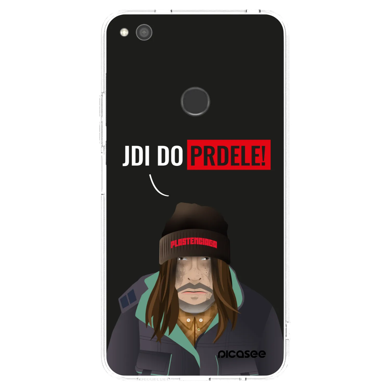 Picasee silikonski prozorni ovitek za Huawei P9 Lite 2017 - Bezďák