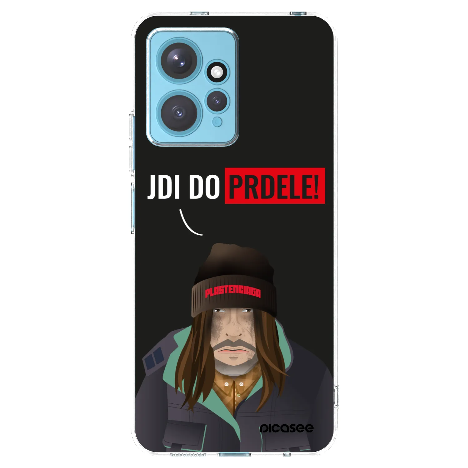 Picasee silikonski prozorni ovitek za Xiaomi Redmi Note 12 4G - Bezďák